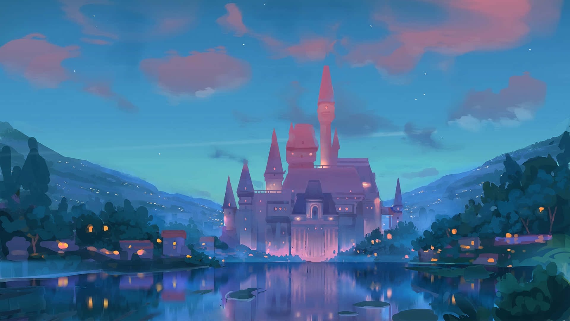 Fairytale Castle 1440p Disney Background