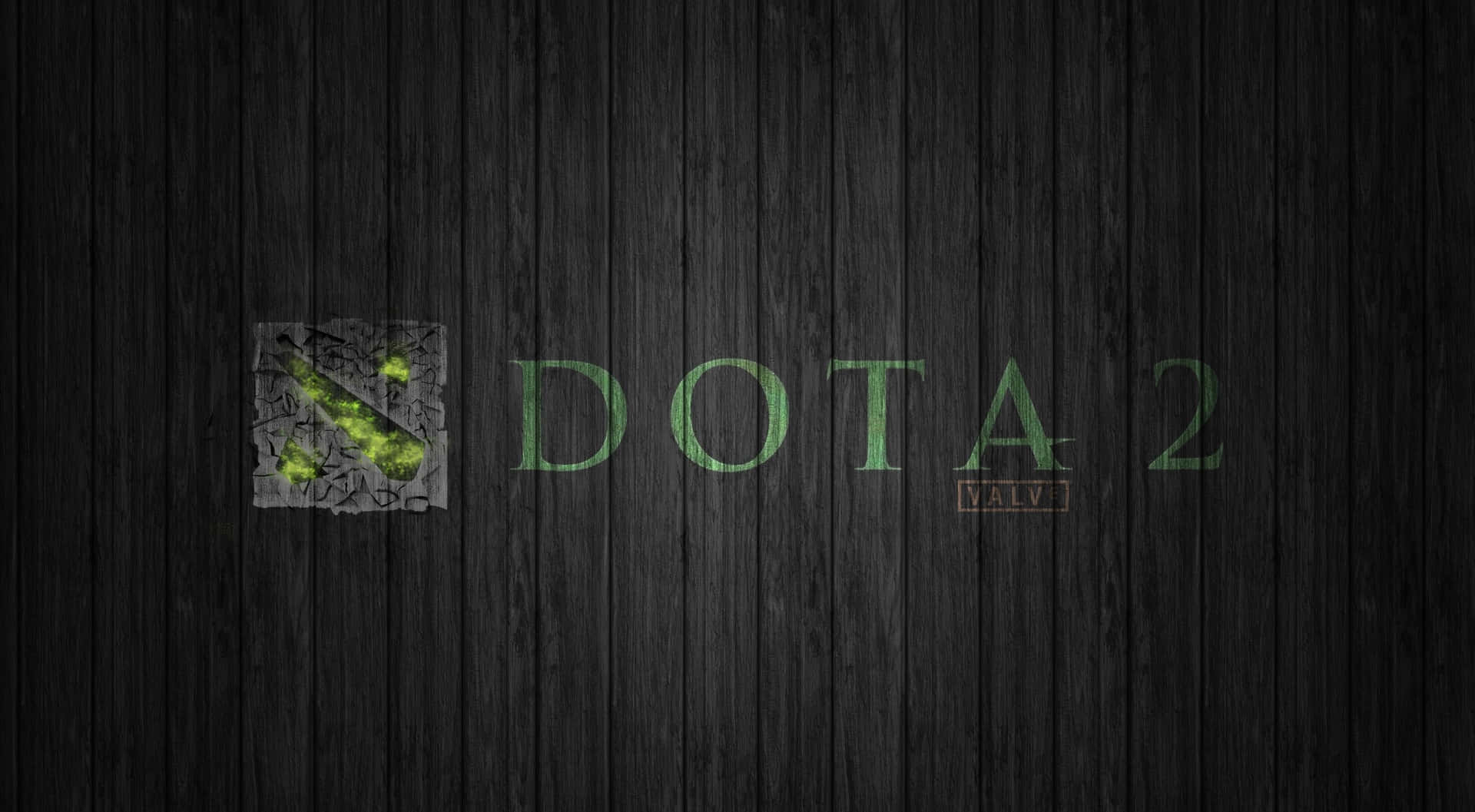 1440p Logo Dota 2 baggrunds wallpaper