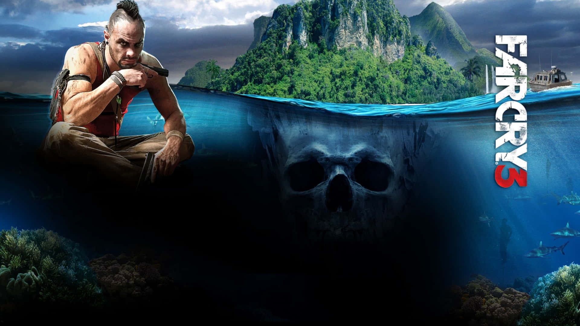 Fondode Pantalla De Far Cry 3: Isla De Vaas En 1440p