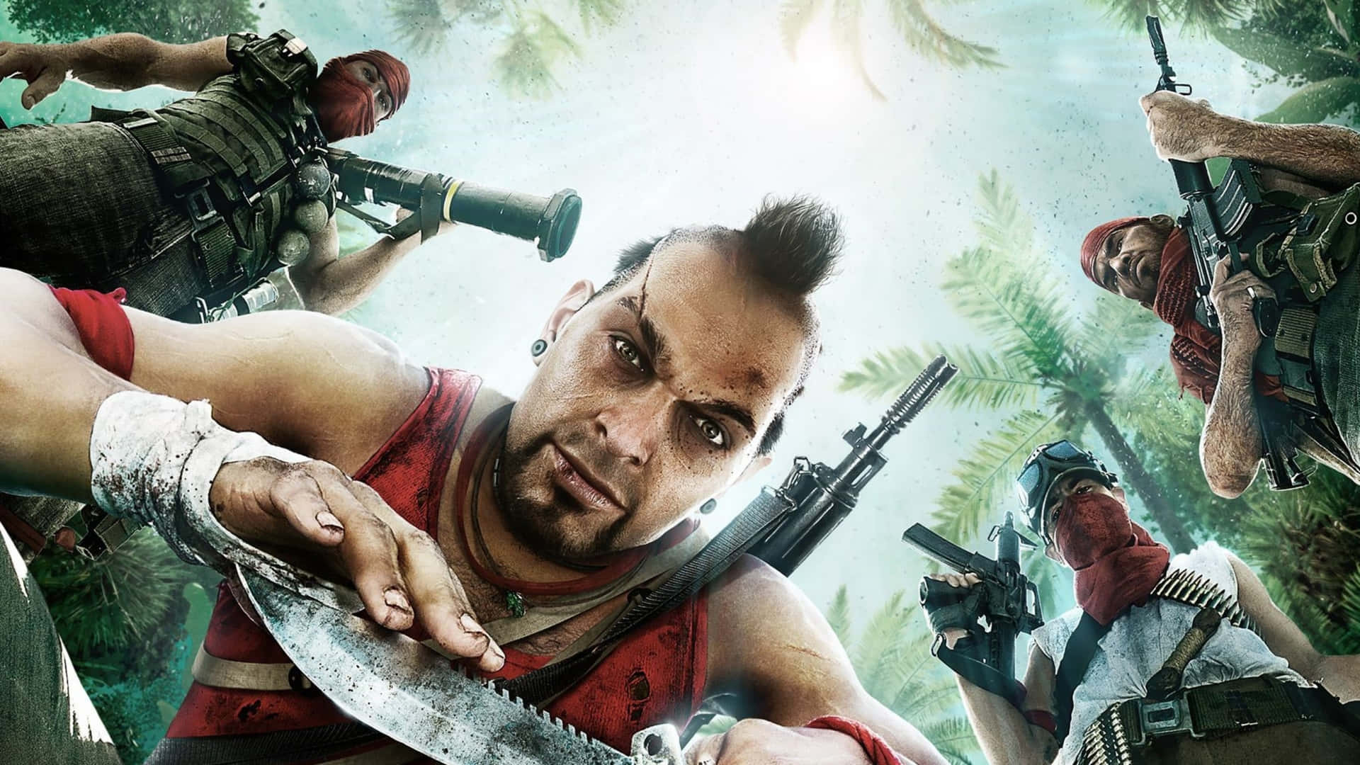 Far Cry 3 Vaas Men 1440p Background