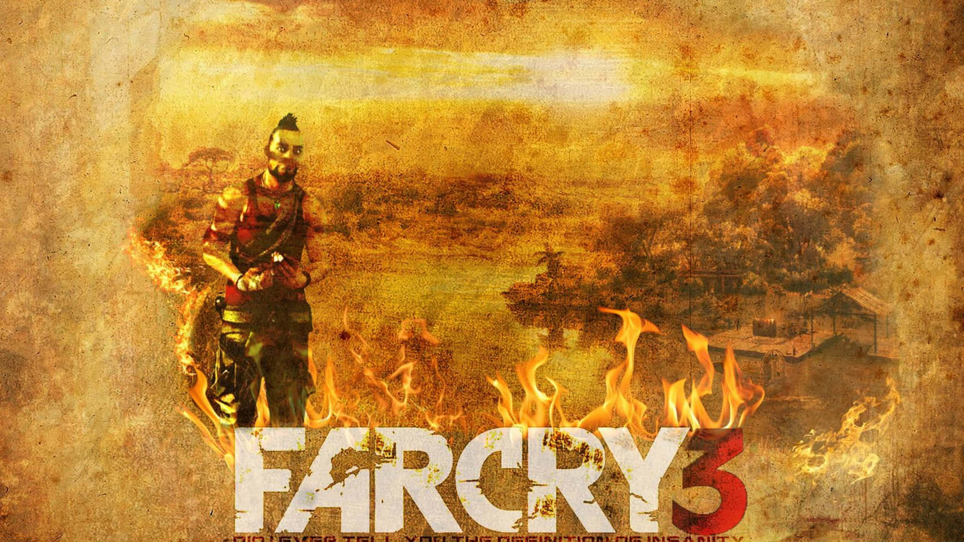 Far Cry 3 1440p Vaas Flames Background