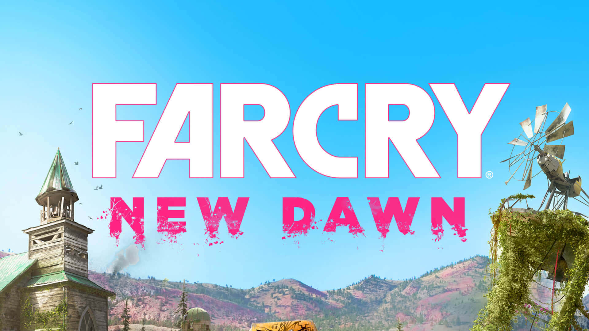 1440p Far Cry New Dawn Background Game Title Background