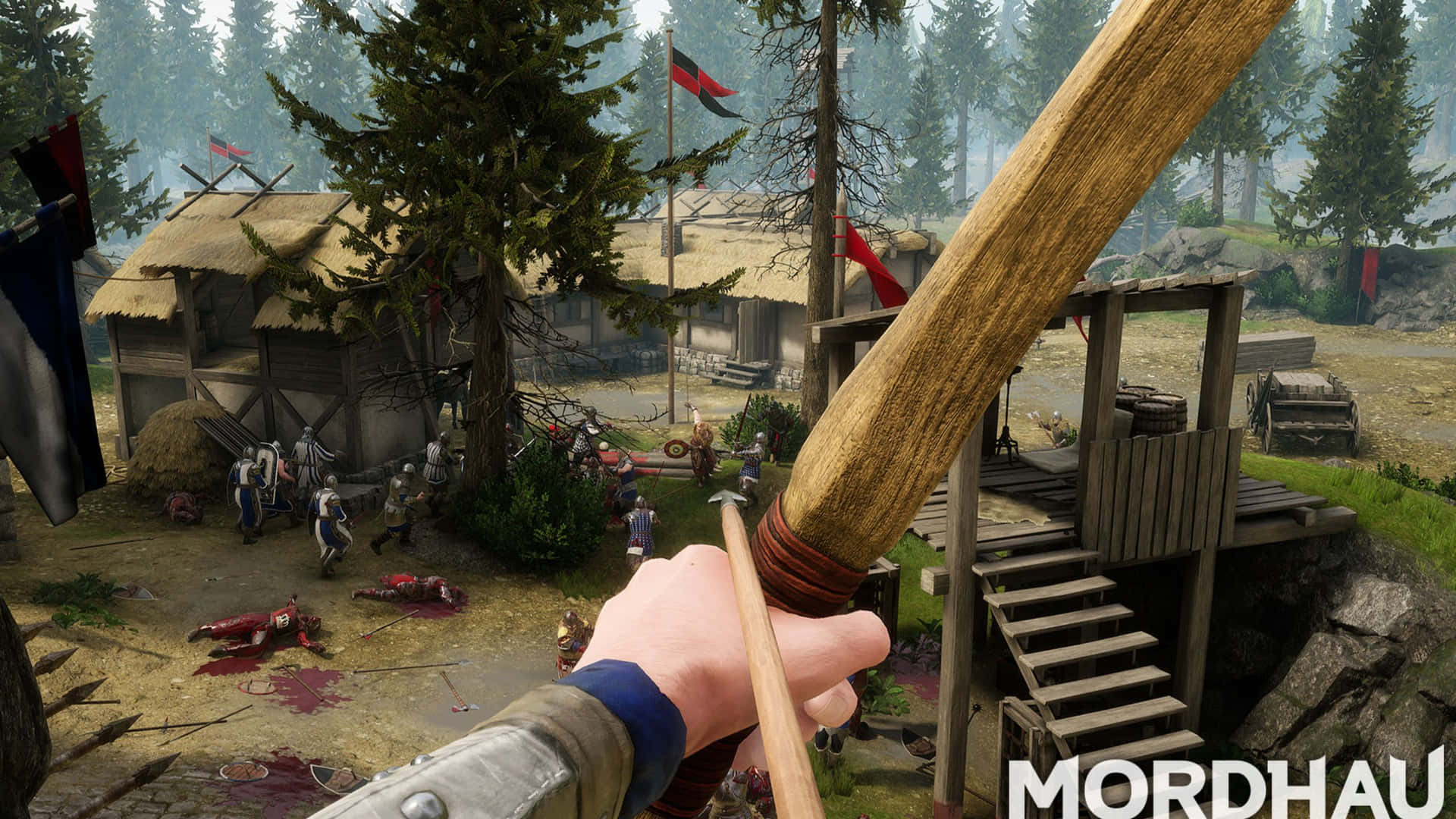 Fight to the death in Mordhau
