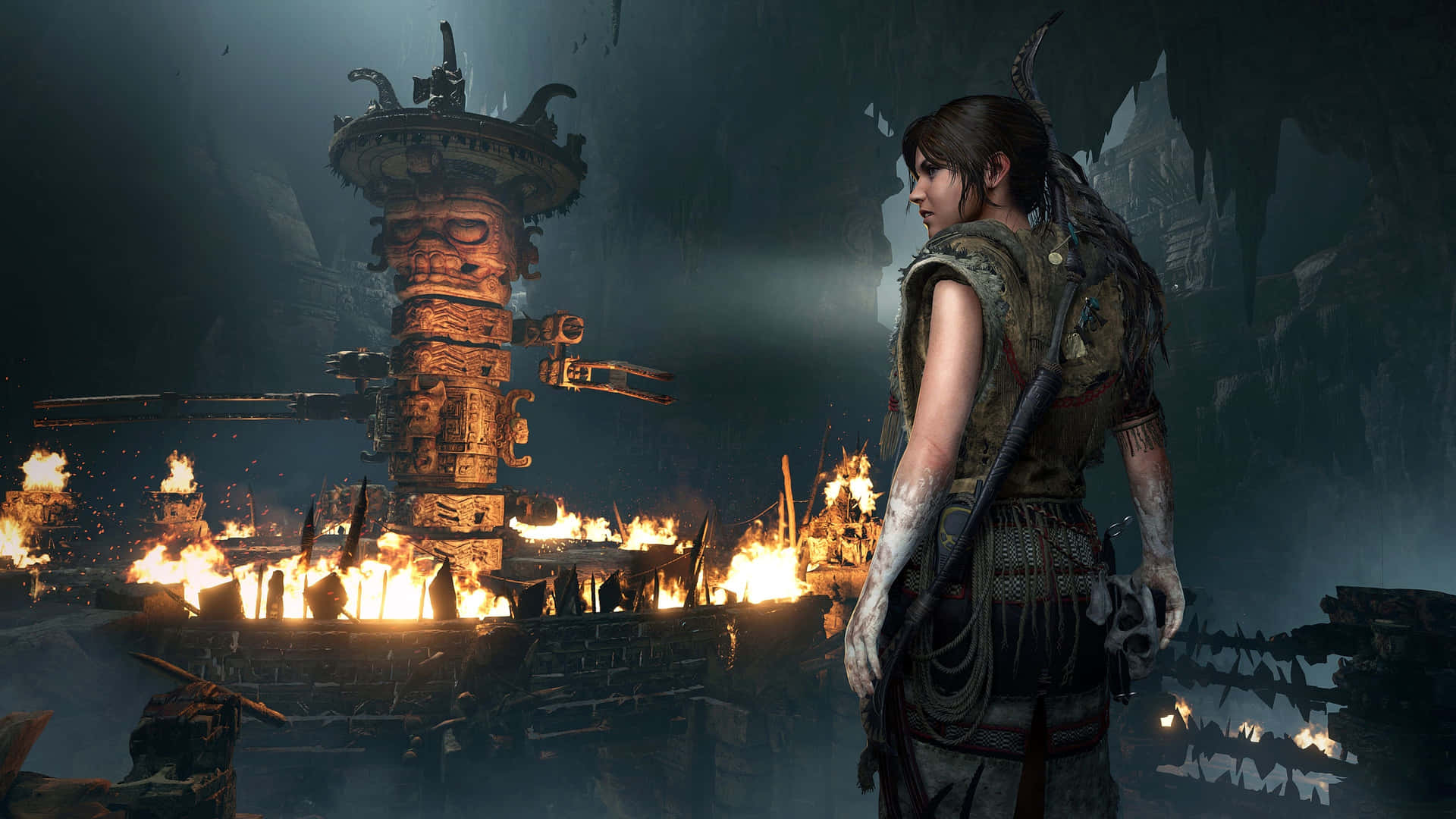 Klivin I Äventyret Med Shadow Of The Tomb Raider