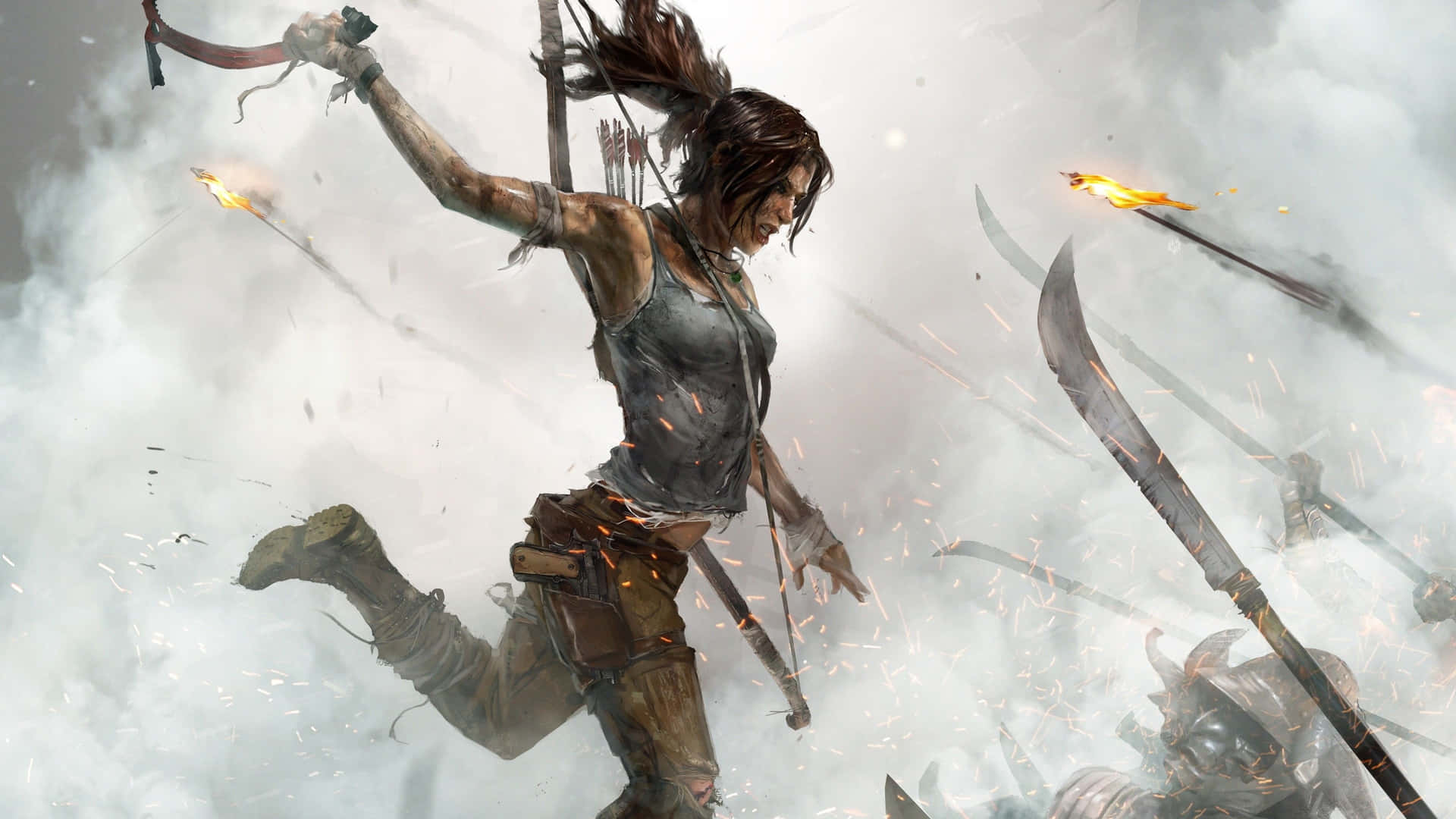 Vivil'intensità Del Viaggio Di Lara Croft In Shadow Of The Tomb Raider