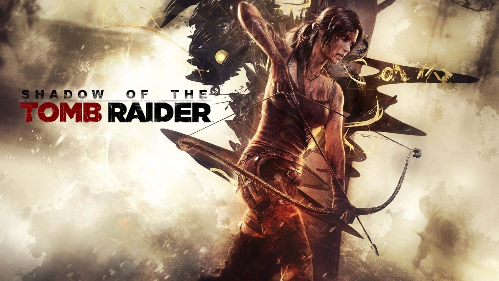 Utforskaantika Ruiner Och Avslöja Hemligheterna I Shadow Of The Tomb Raider.