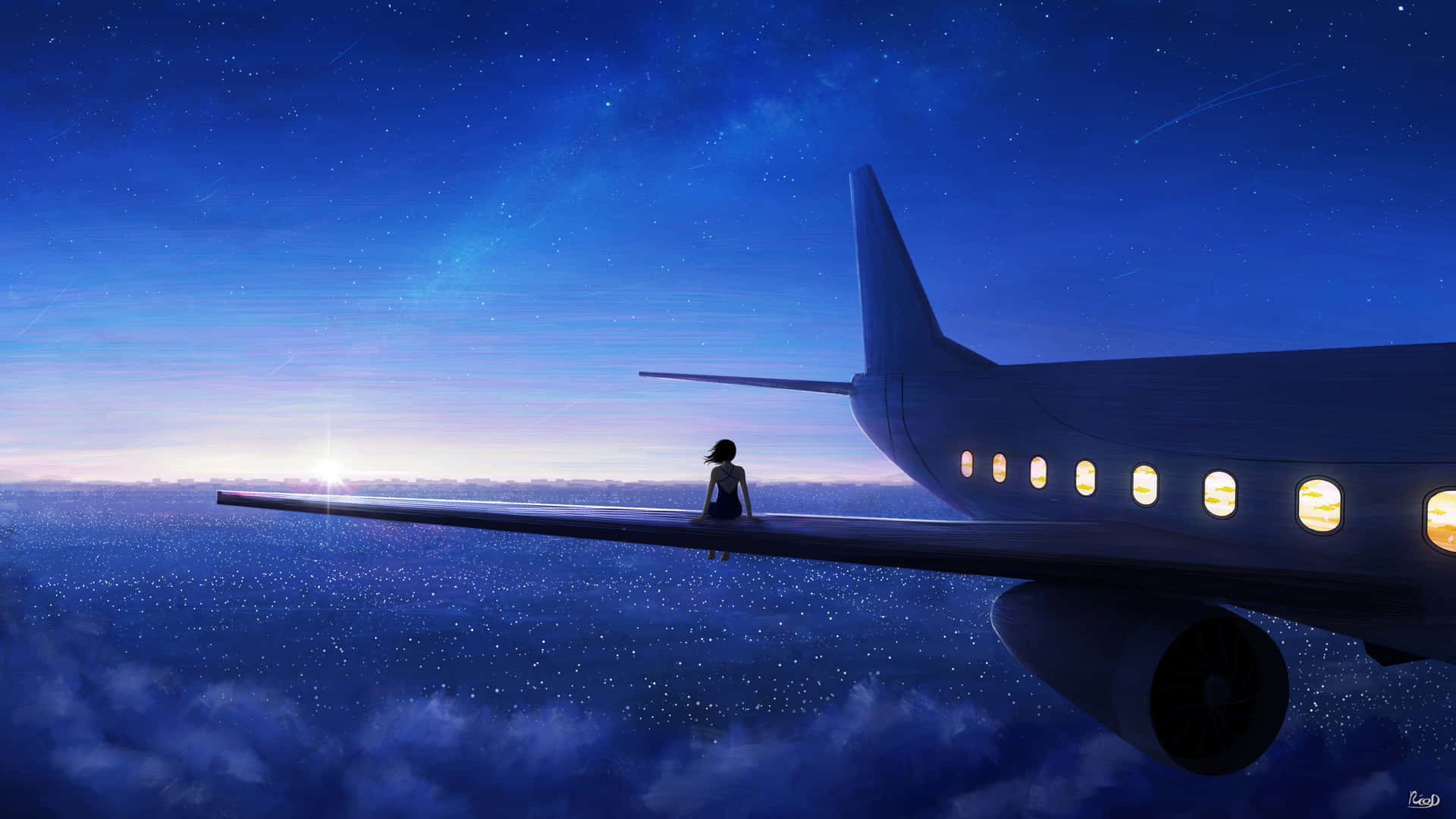 1440p Small Planes Background 2560 X 1440 Background
