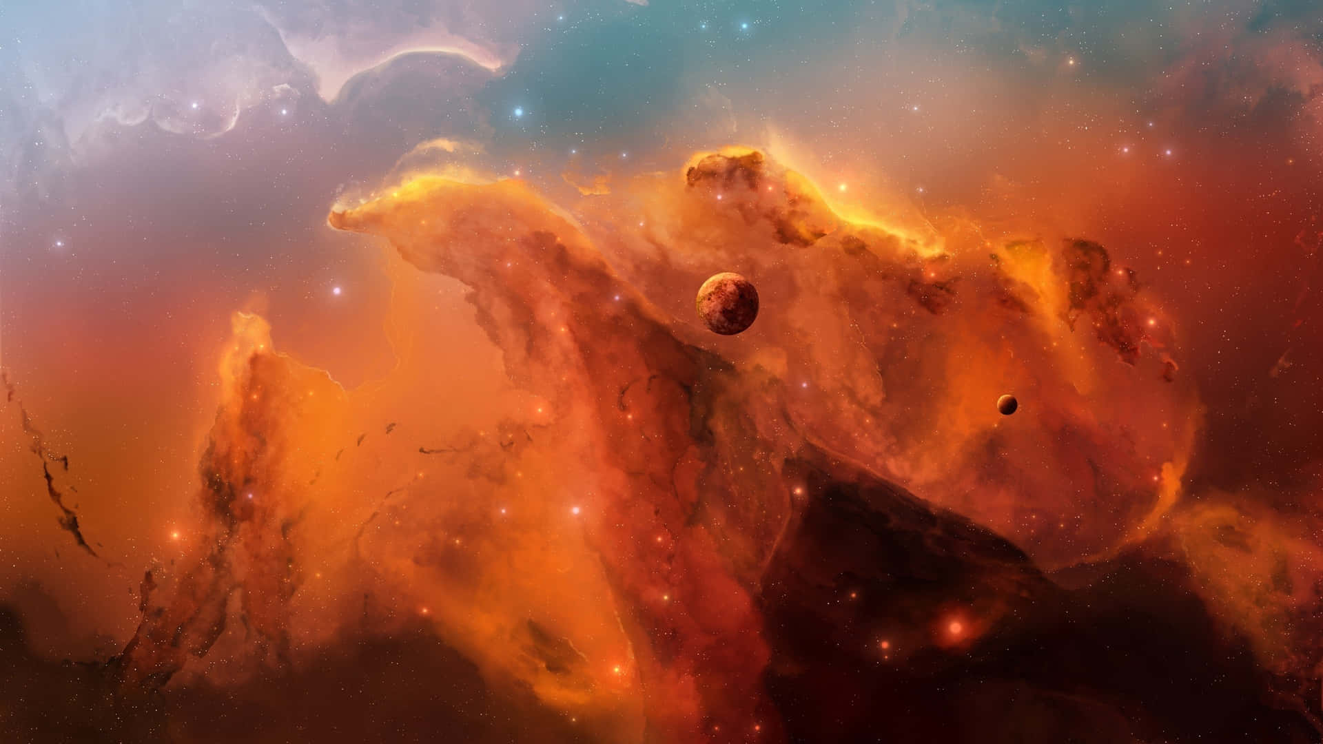 1440p Space Carina Nebula Great Clouds Wallpaper