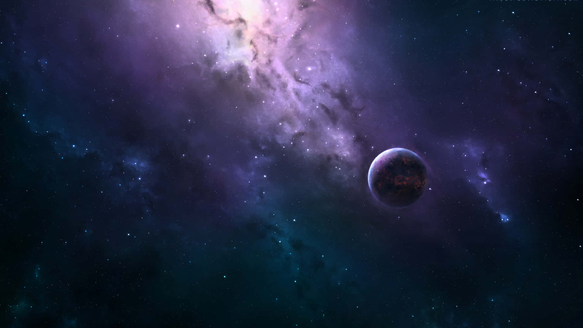 Witness the beauty of infinity in a sea of stars. Wallpaper