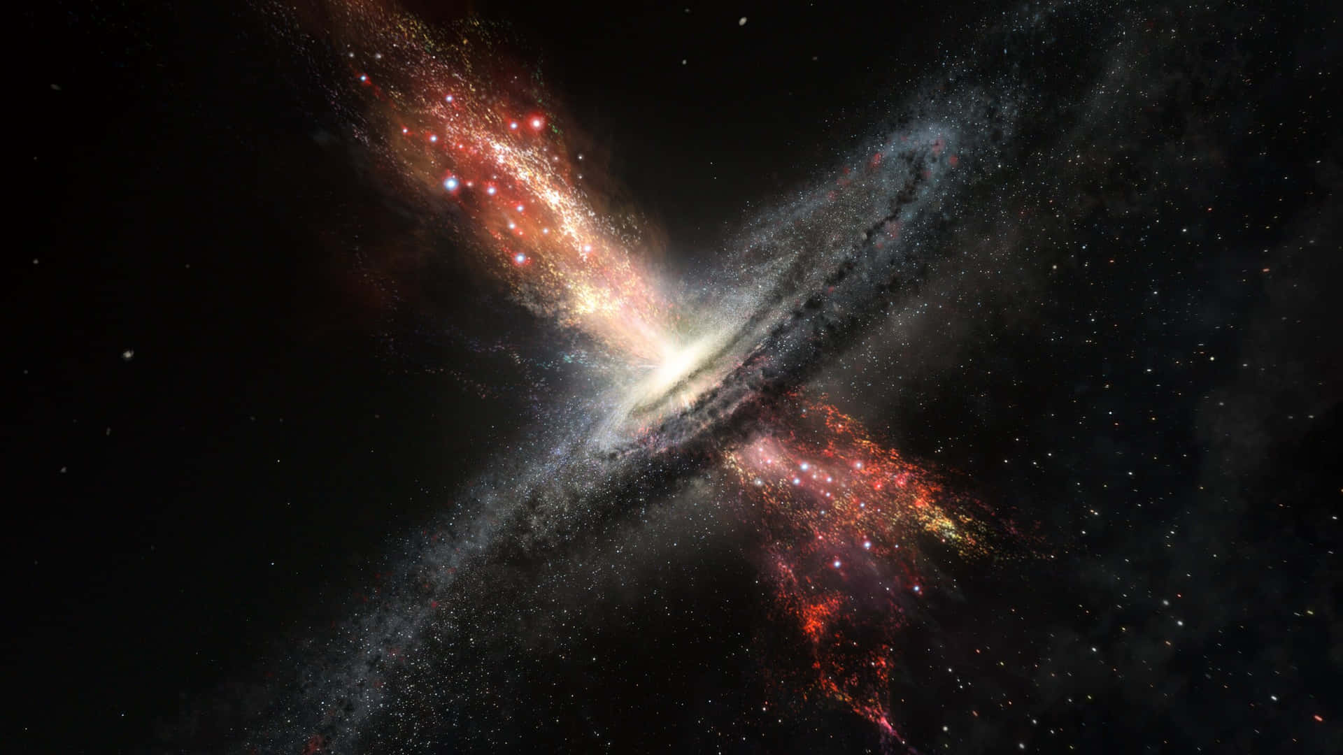 1440p Space Supermassive Black Hole Wallpaper