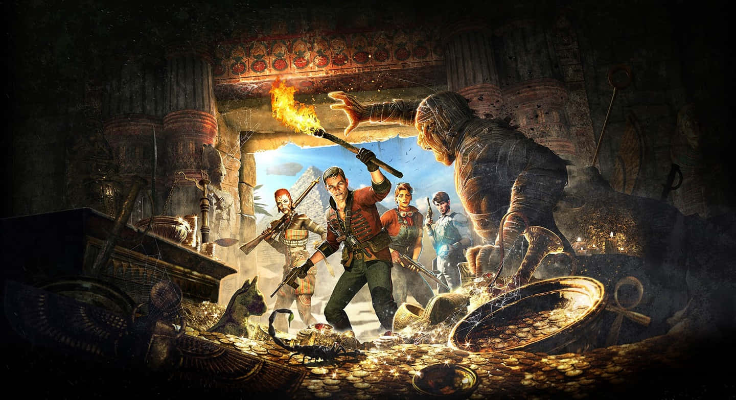 Go on thrilling adventures with the brave and mysterious crew of the Strange Brigade!