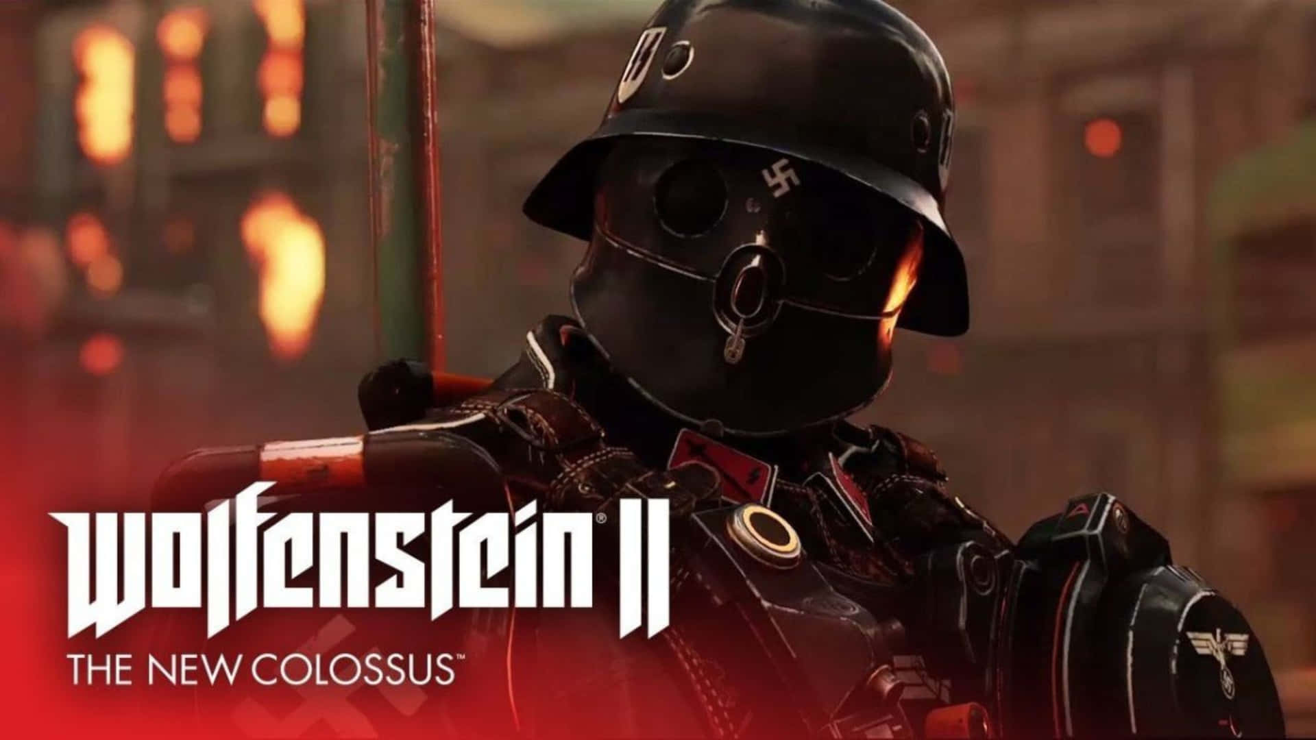 Marvel in the gothic beauty of Wolfenstein II's vibrant environment
