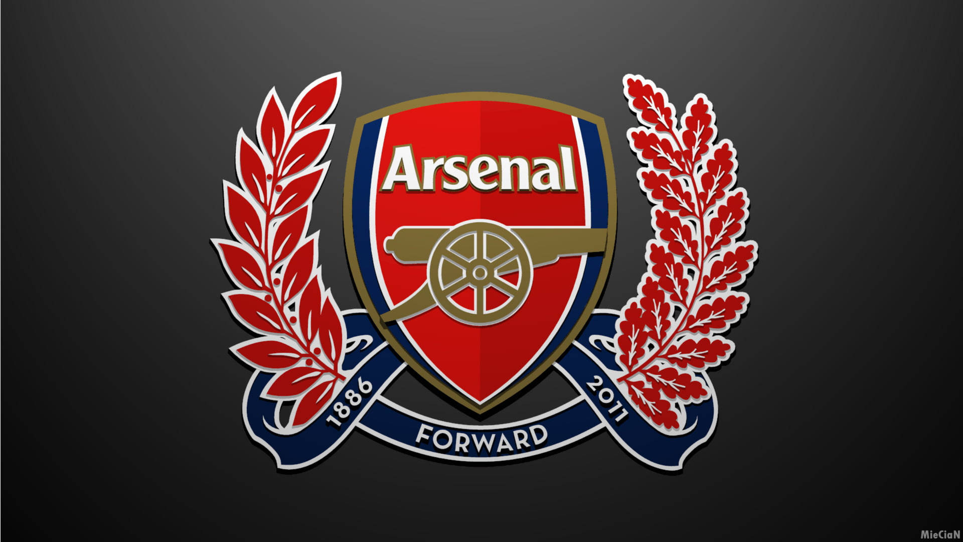1886-2011 Arsenal Emblem
