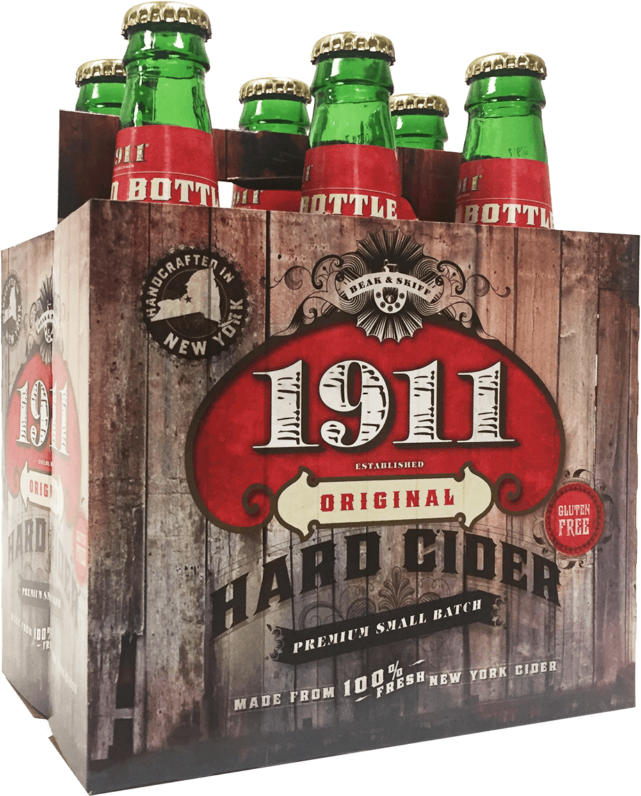1911 Original Hard Cider Pack PNG