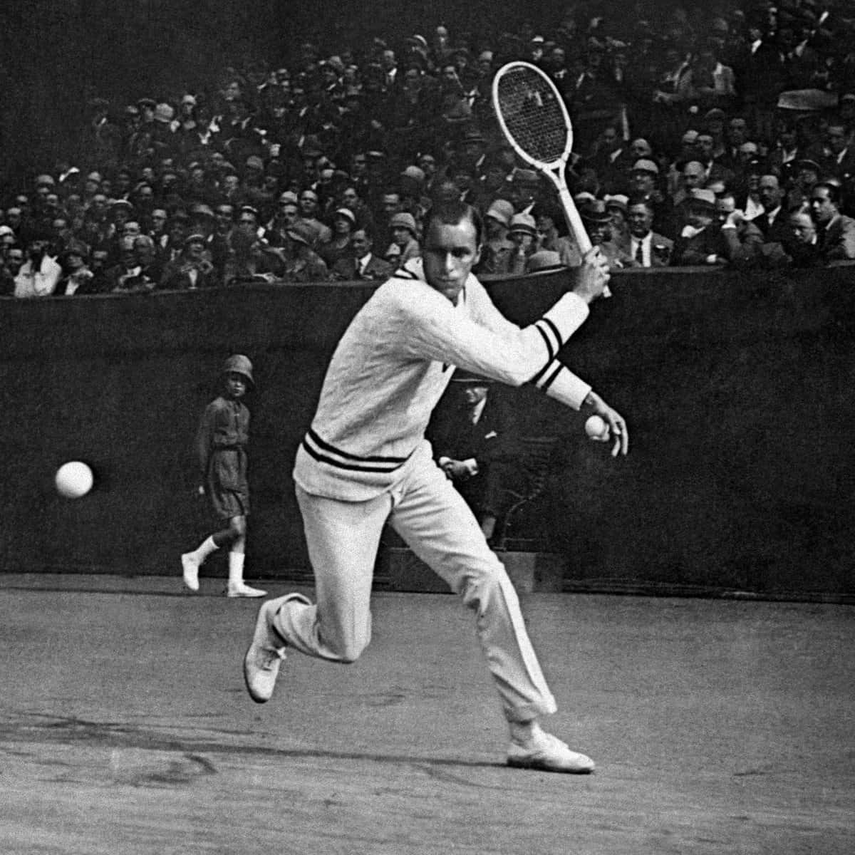 1920 Wimbledon Mesterskaber Bill Tilden snittede væggen: 