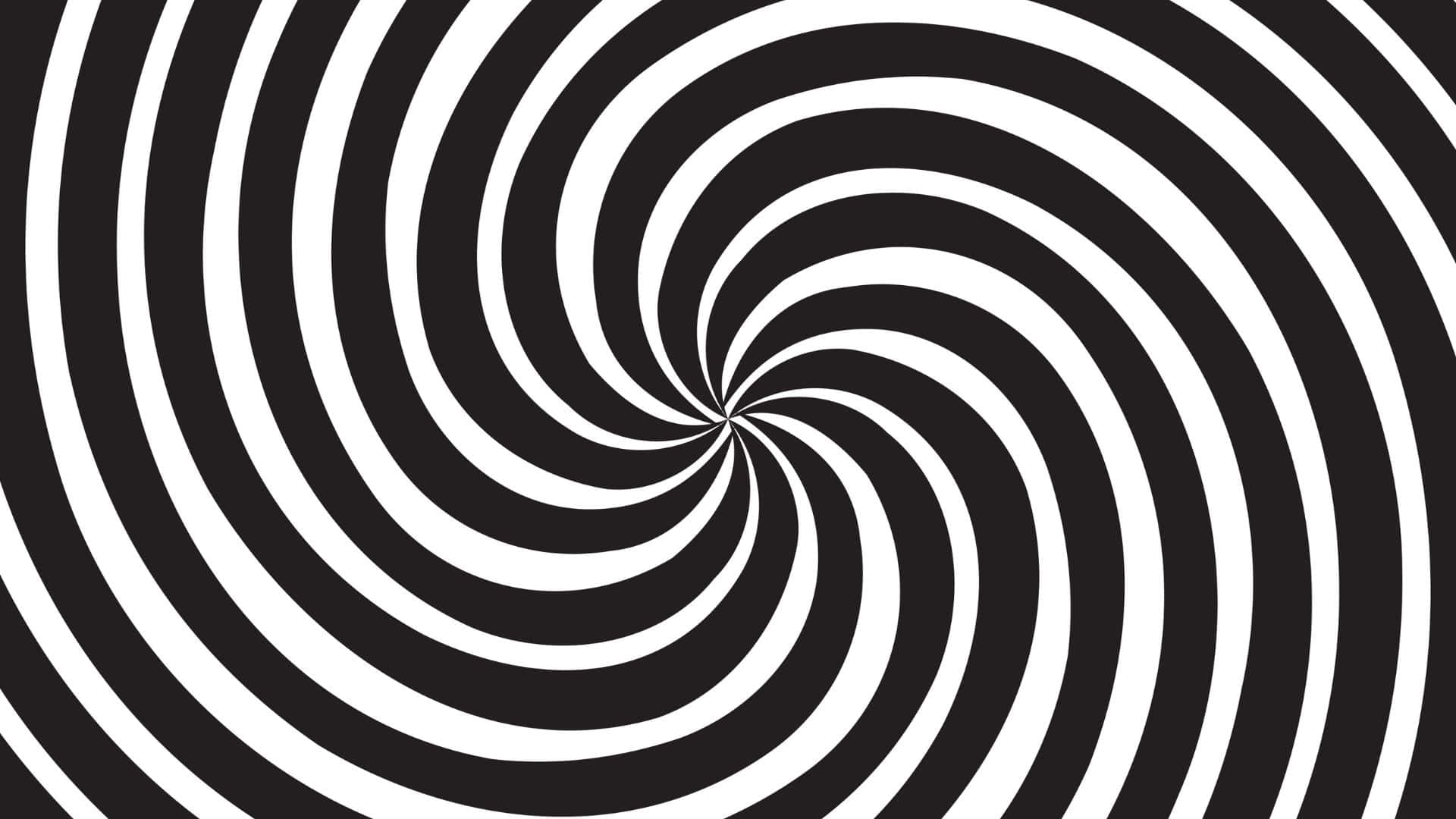 1920 X 1080 Abstract Black And White Swirling Wallpaper