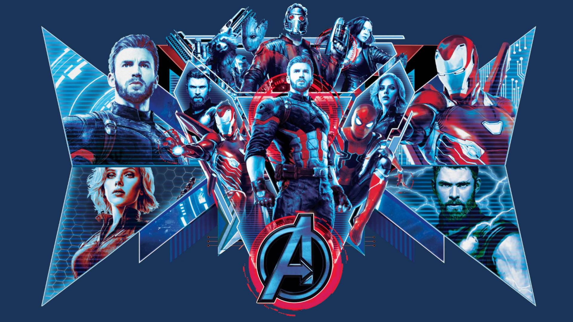Schließedich Den Avengers Im Kampf Gegen Das Böse An. Wallpaper