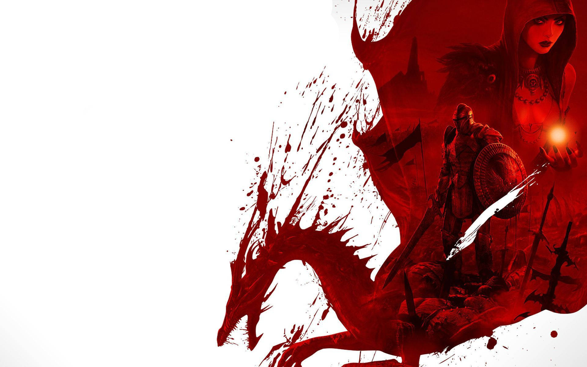Dragon Age: Origins Epic Battle In 1920x1080 Resolution Wallpaper