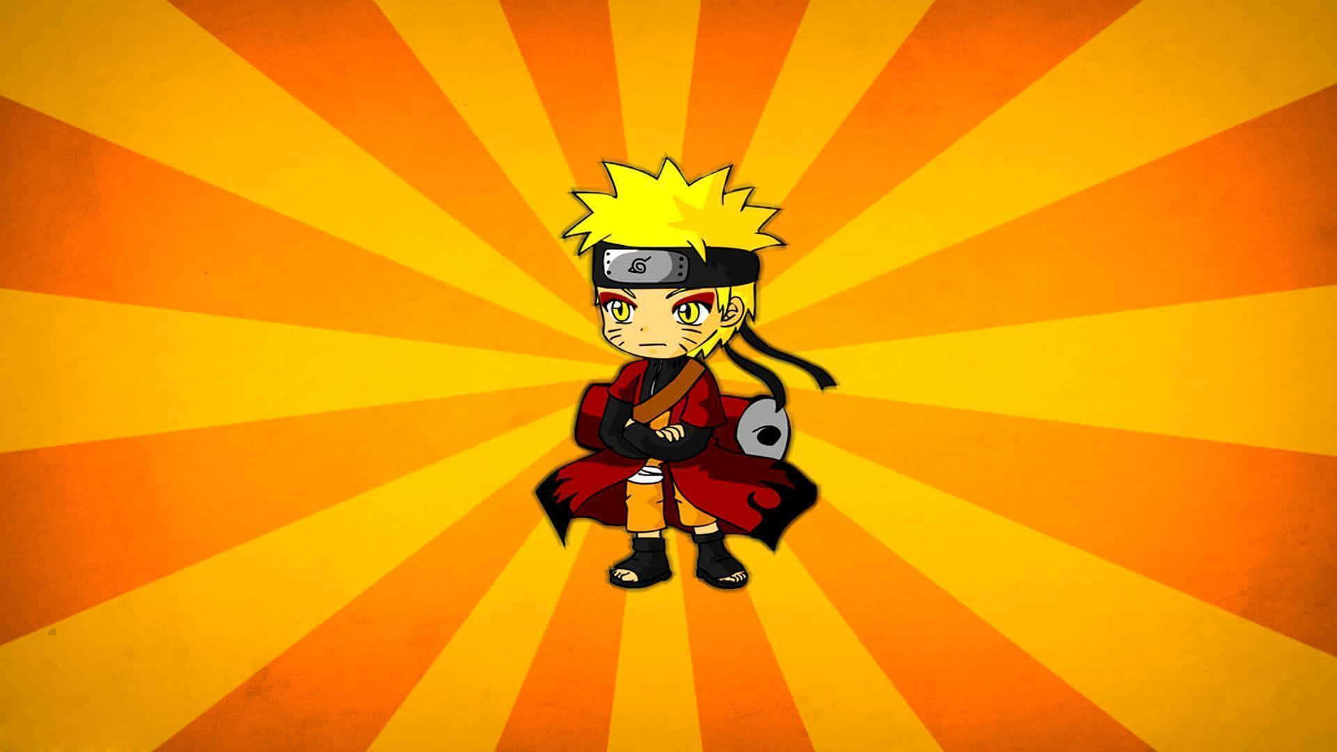 Denodödliga Äventyret Av Naruto. Wallpaper