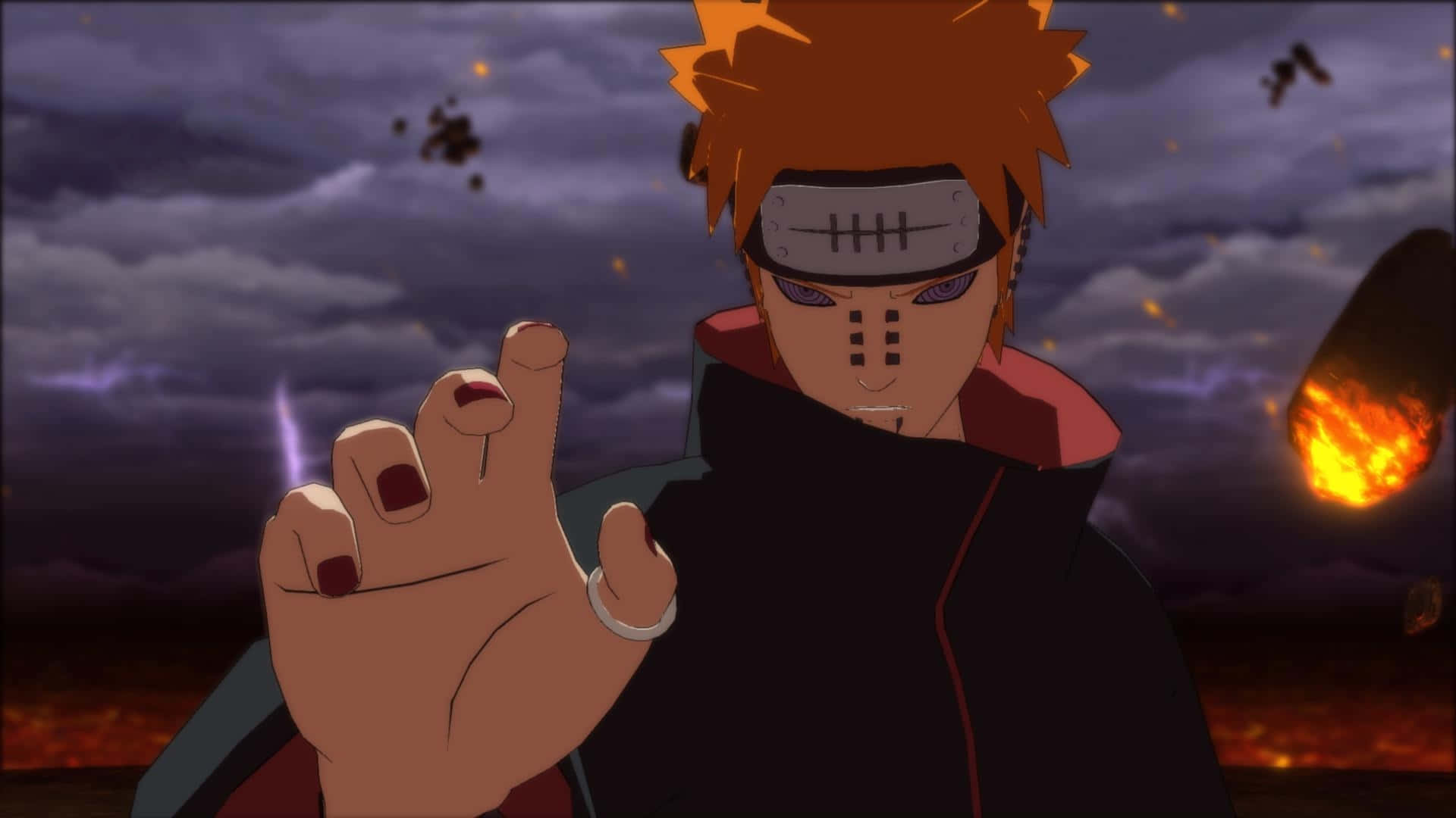 Uzumaki Naruto Showing His Classic Grin Wallpaper