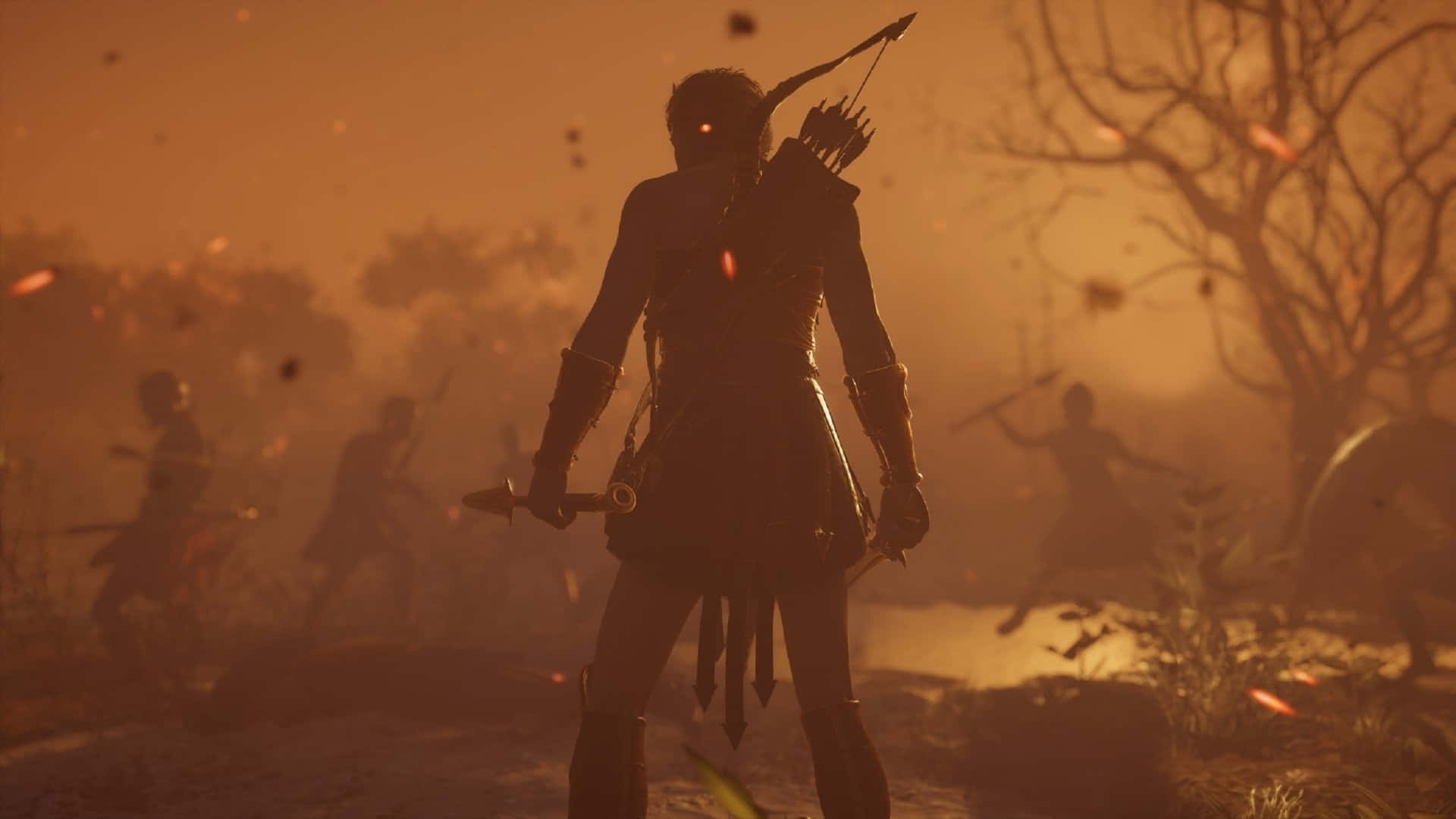 1920x1080 Assassin's Creed Odyssey Background Arrows