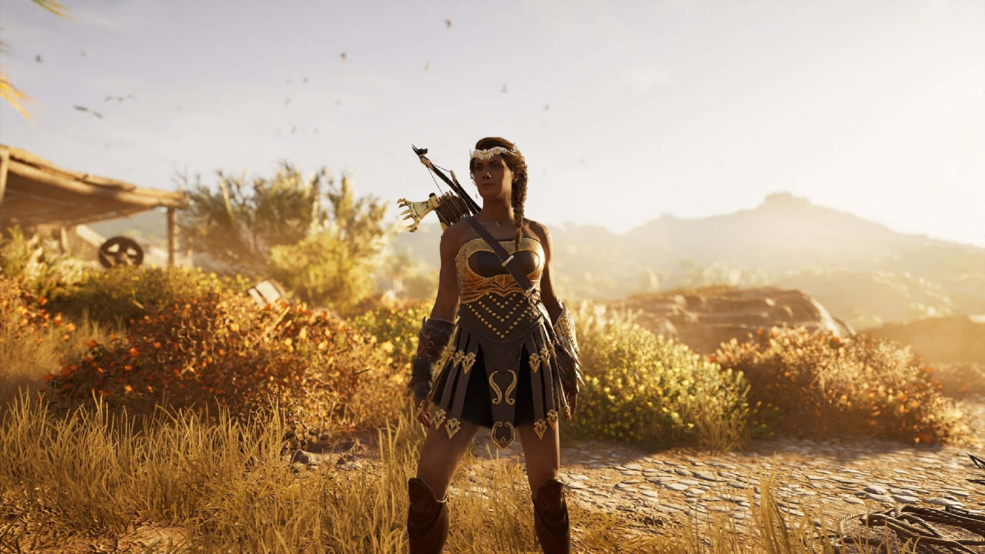 1920x1080 Assassin's Creed Odyssey Background Woman