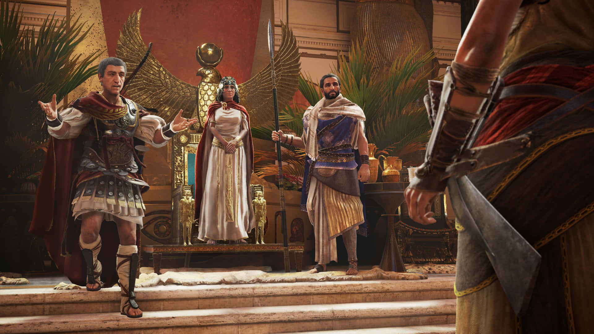 Egypt Pharaoh Cleopatra 1920x1080 Assassin's Creed Origins Background