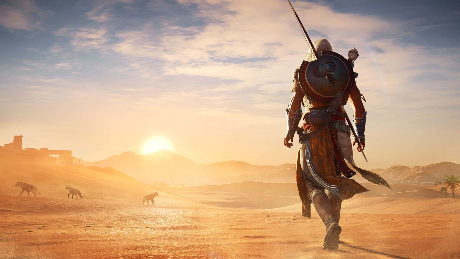 Giza Desert 1920x1080 Assassin's Creed Origins Background