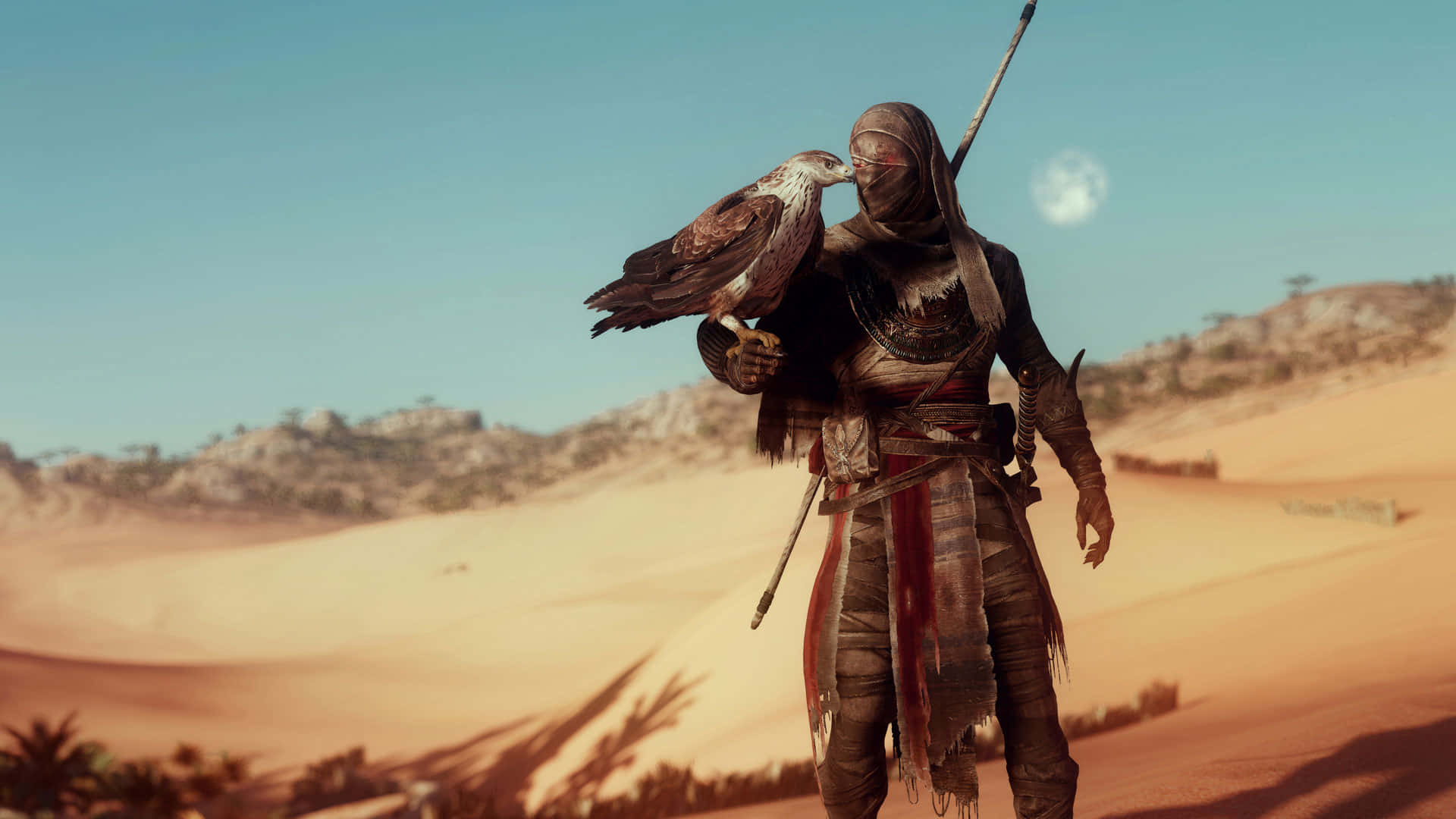 Bonelli's Eagle 1920x1080 Assassin's Creed Origins Background