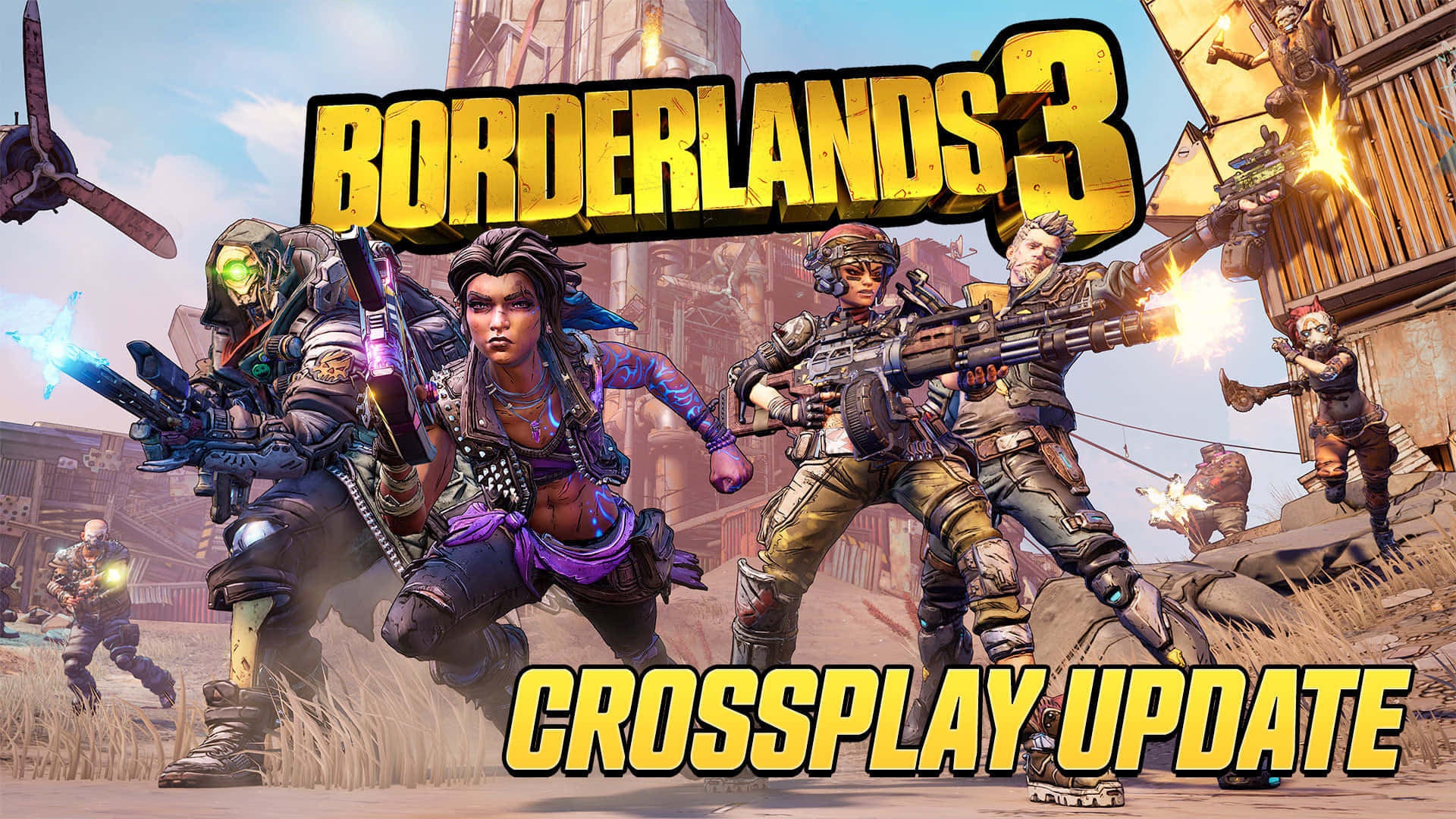 1920x1080 Borderlands 3 Crossplay Update Background
