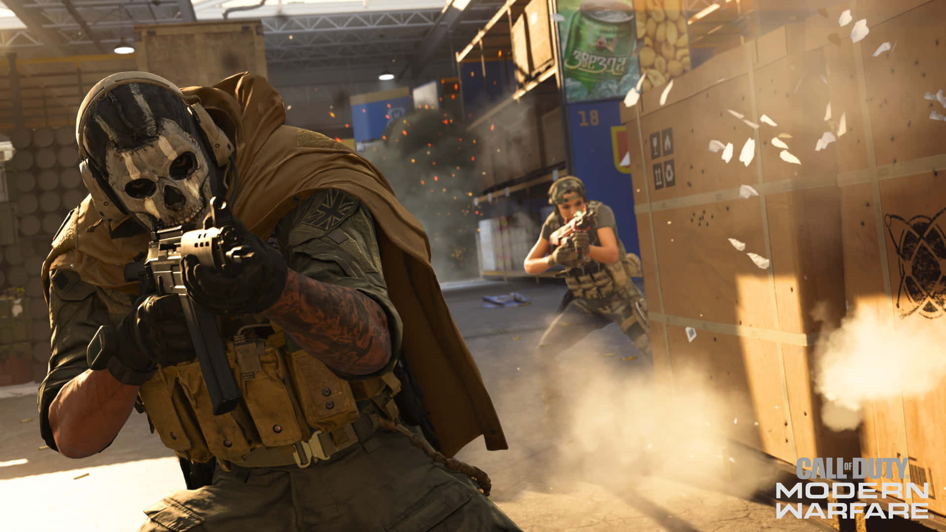 Experience the thrill of intense combat in Call of Duty: Modern Warfare