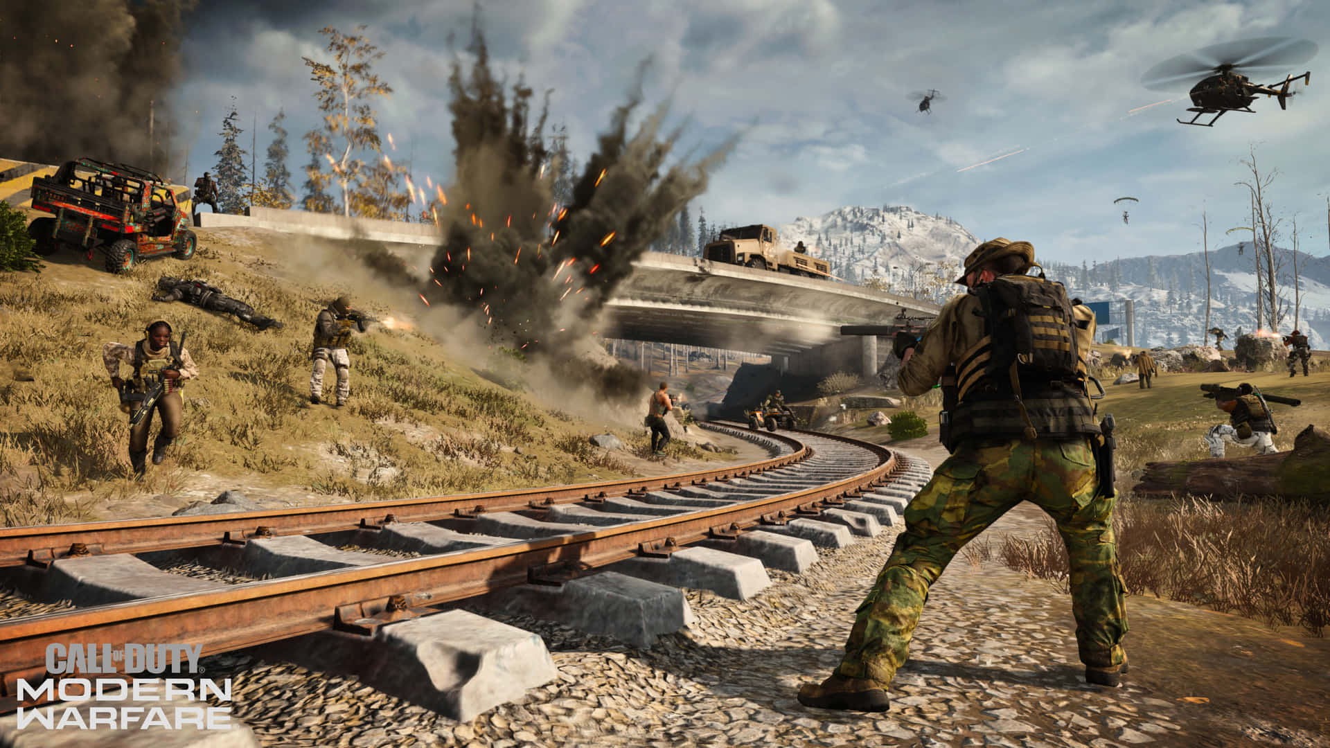 Callof Duty Modern Warfare - Upplev Episk Krigföring.
