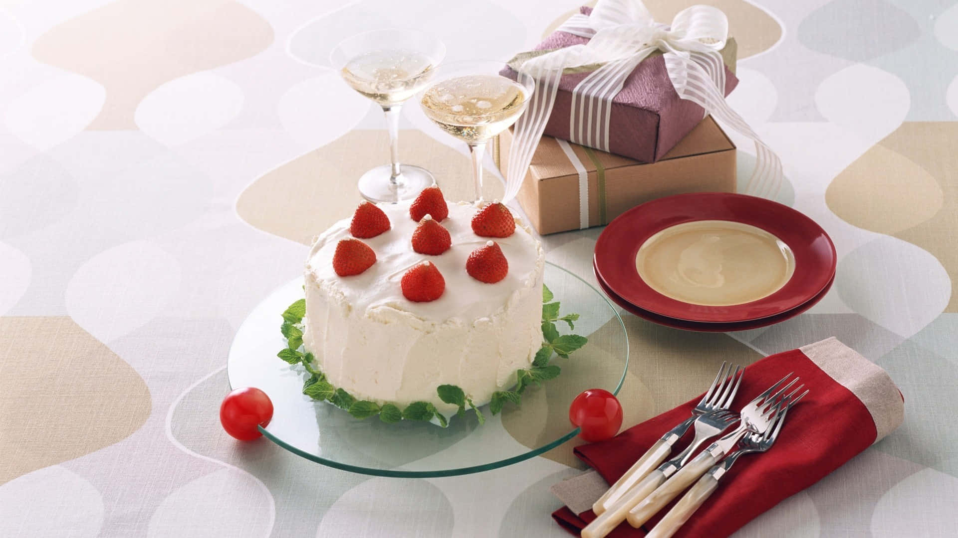 1920x1080 Desserts Background Birthday Cake