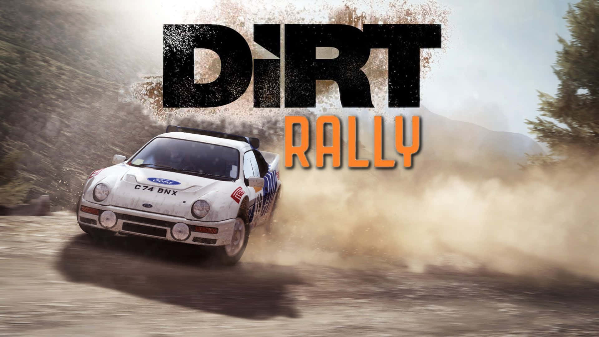 Dirt Rally - A Car Driving Through The Dirt