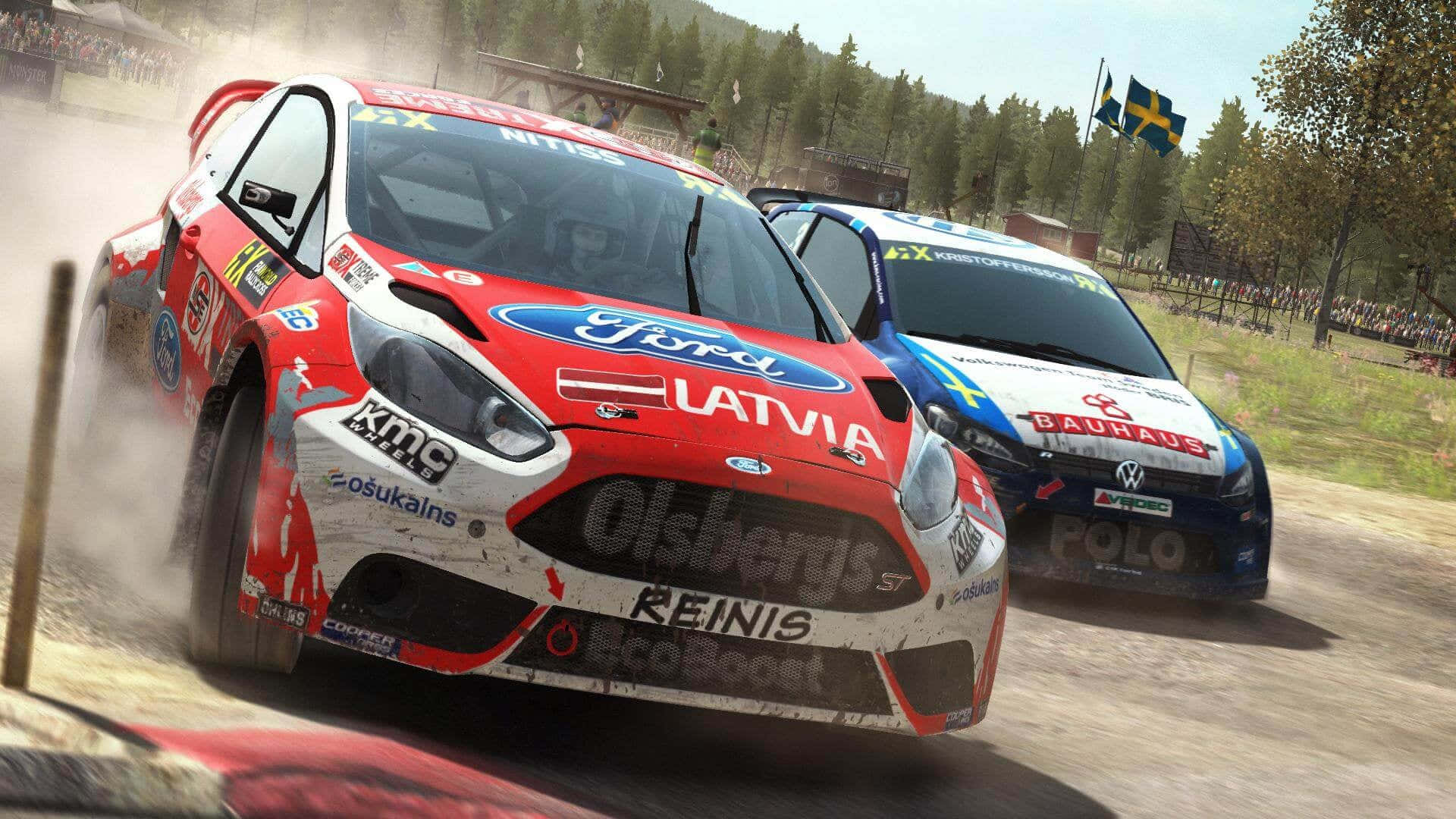 Race on dirt roads with this 1920x1080 Dirt Rally wallpaper.