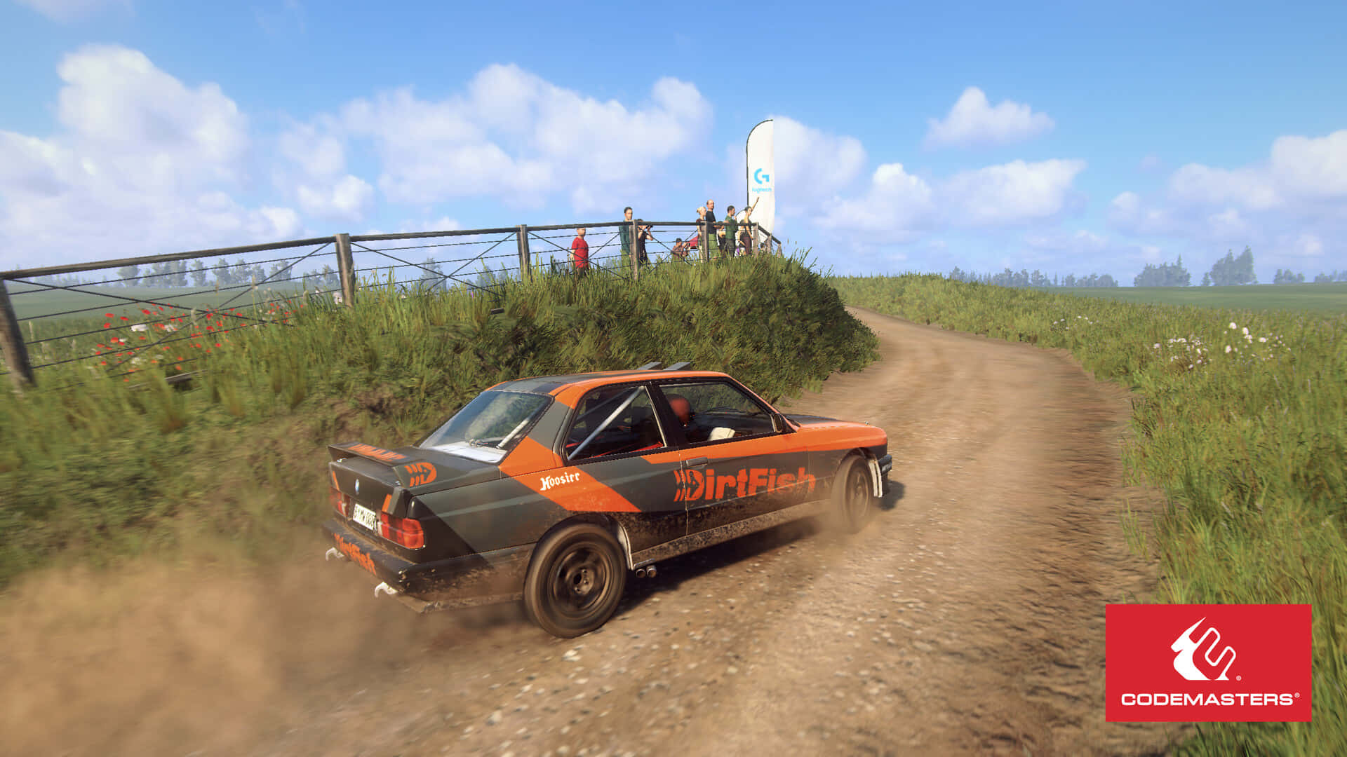 Gördig Redo För Spänningen I Dirt Rally Racing