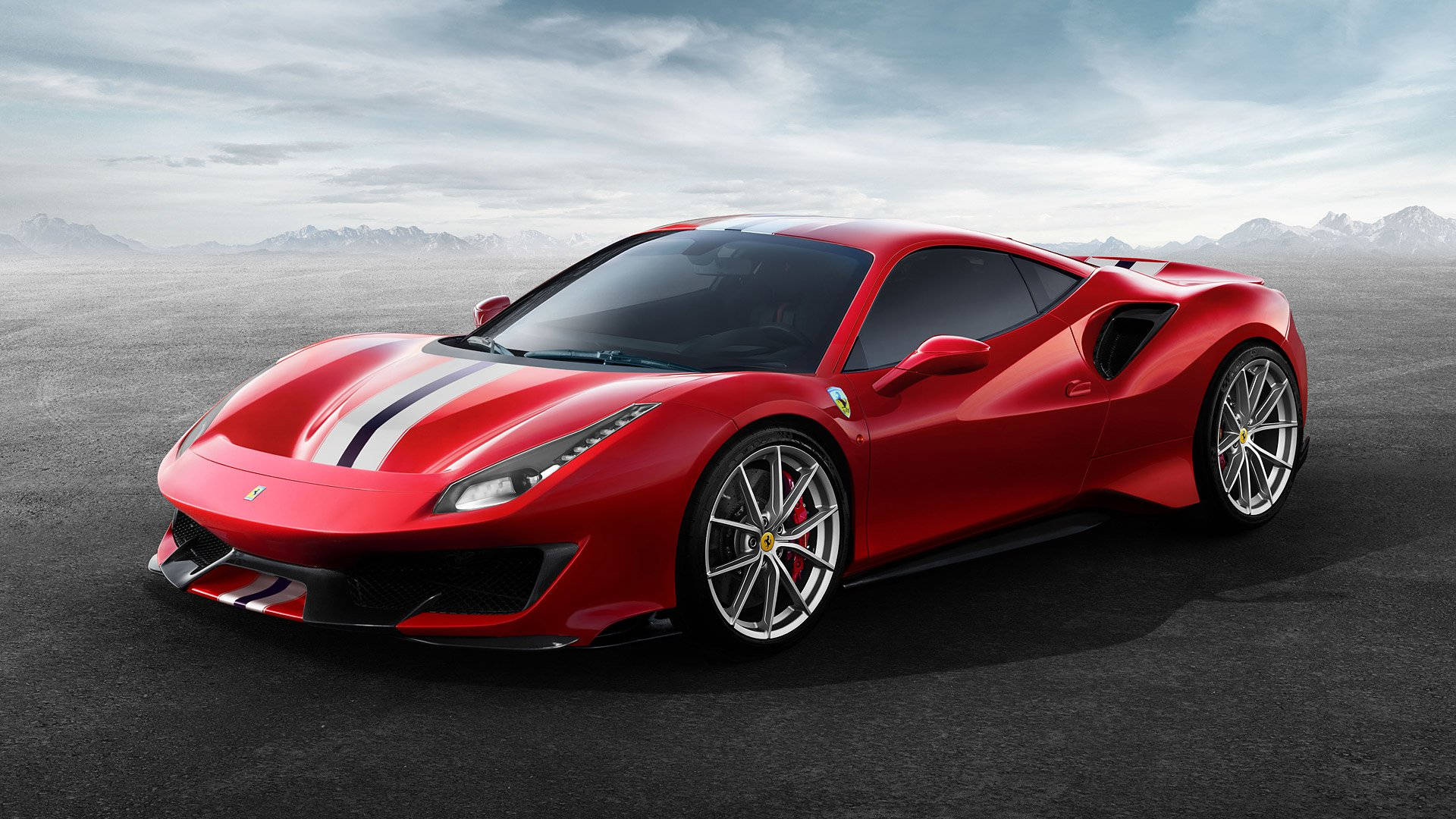 Feel the power behind the wheel with a Ferrari Wallpaper