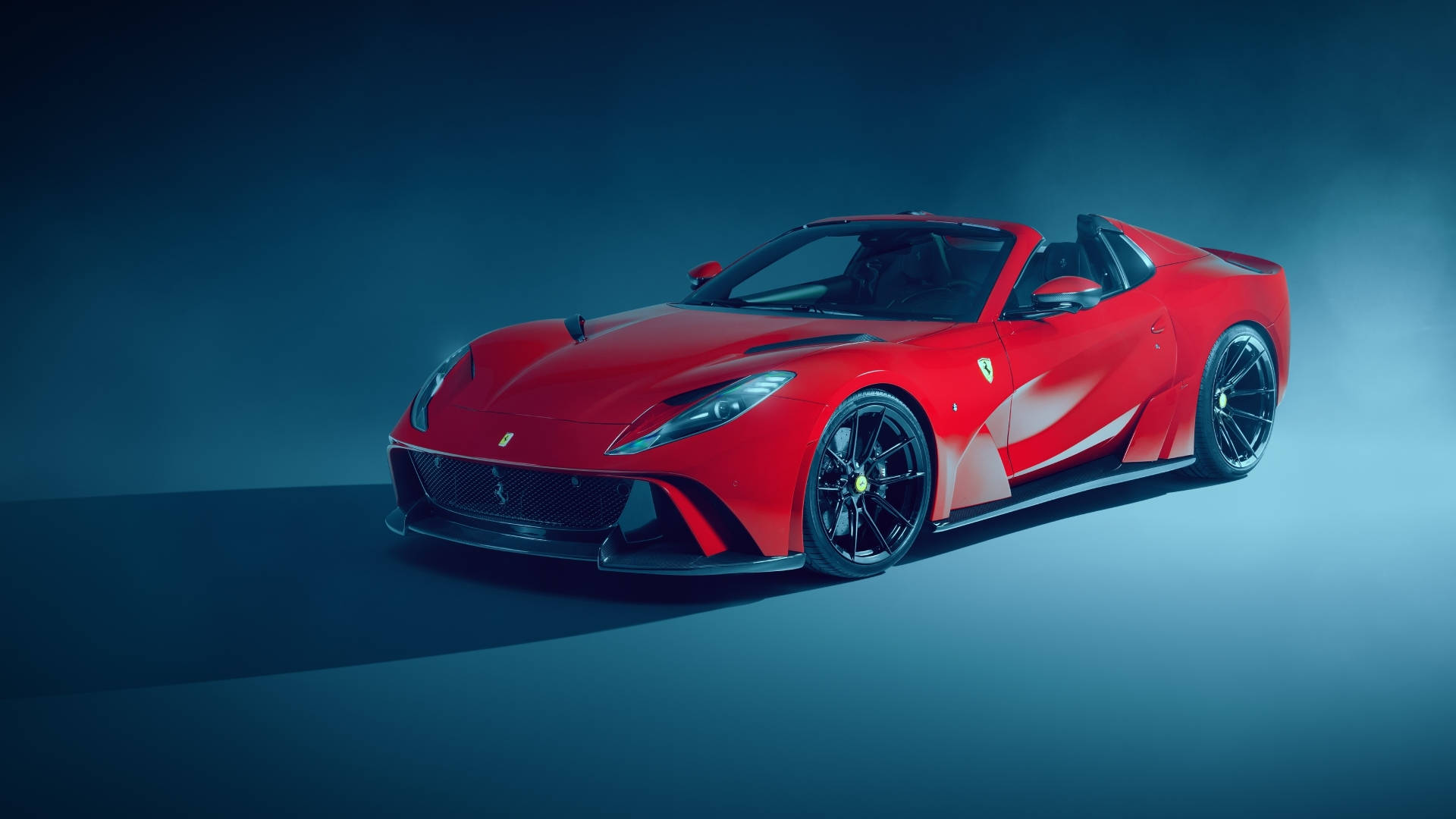 Schaudir Die Details Dieses Klassischen Ferraris An. Wallpaper