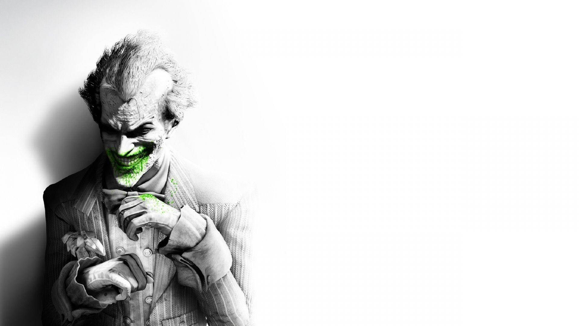 1920x1080 Full Hd Joker With Green Liquid Wallpaper