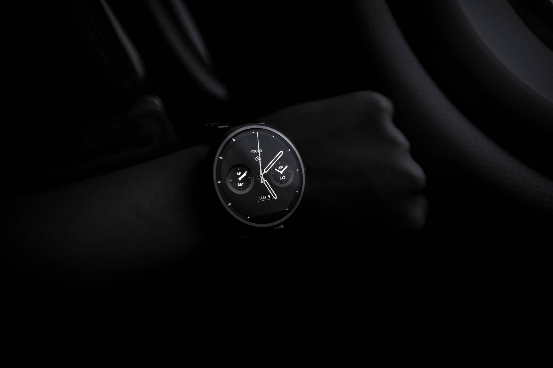 1920x1080 Hd Dark Wrist Watch