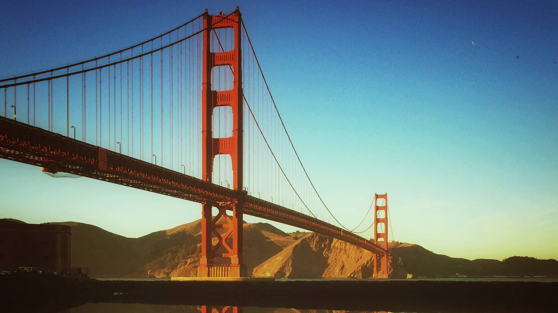 1920x1080 Hd Golden Gate Bridge Background