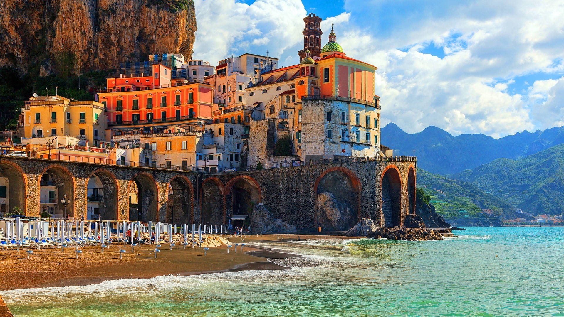1920x1080 Hd Nature Amalfi Coast Wallpaper