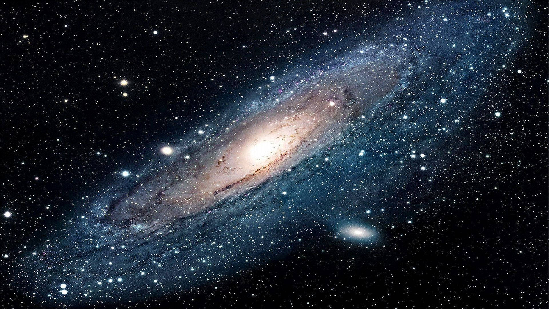 Andromedagalaxen 1920x1080 Hd Rymdtapet. Wallpaper