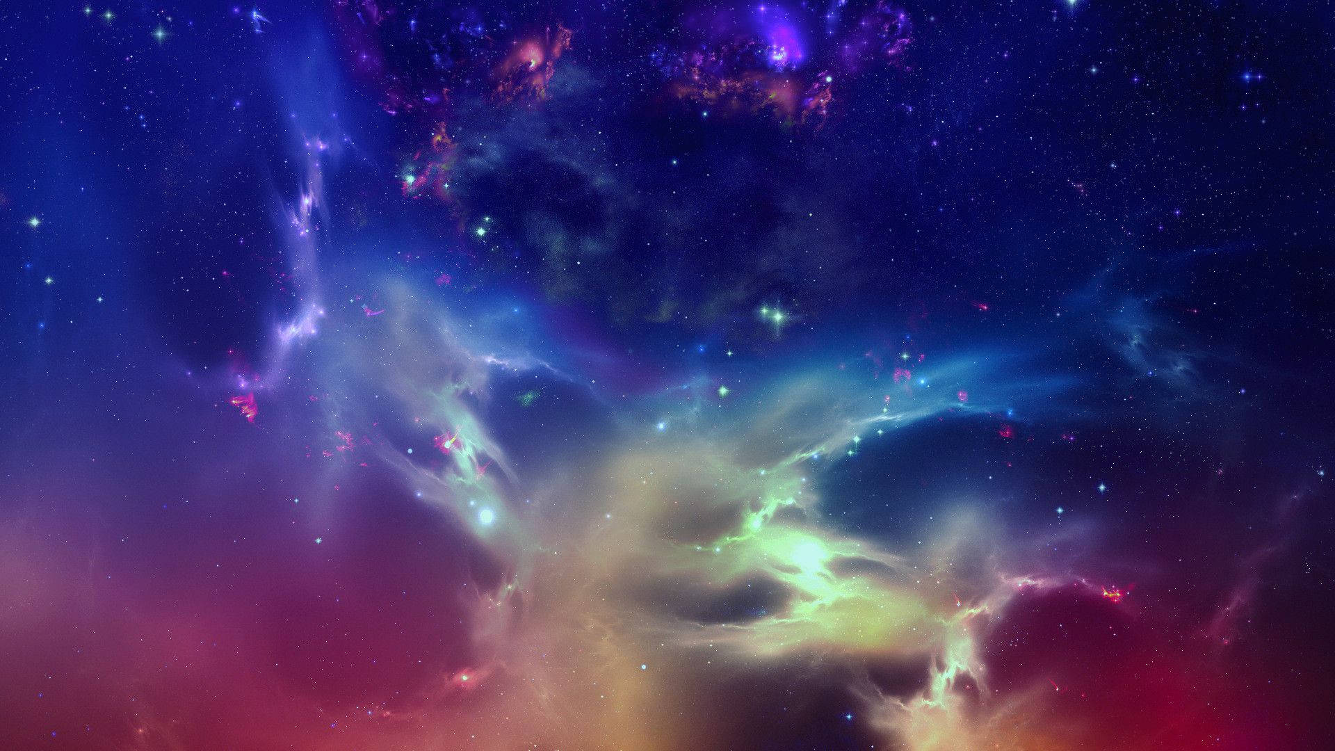 Nebula Clouds 1920x1080 HD Space Wallpaper