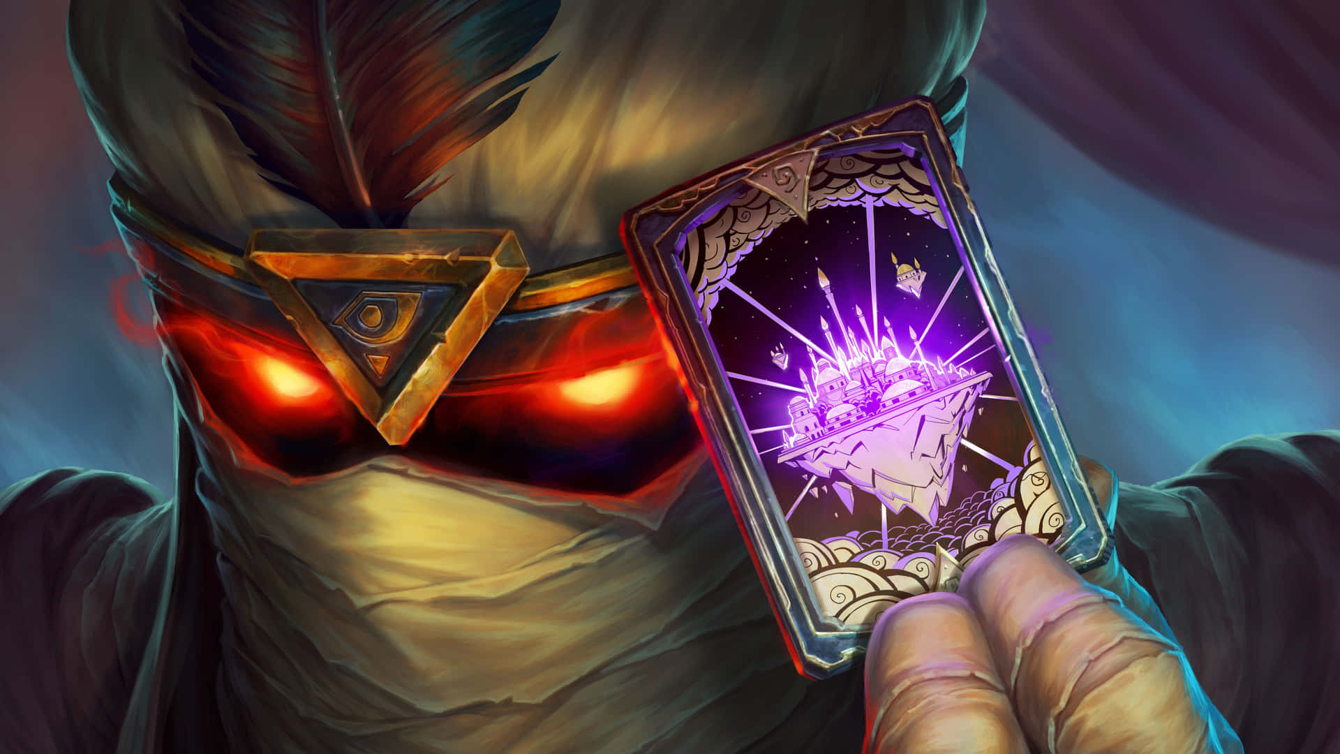 Experience strategy in its finest with this Hearthstone background.
