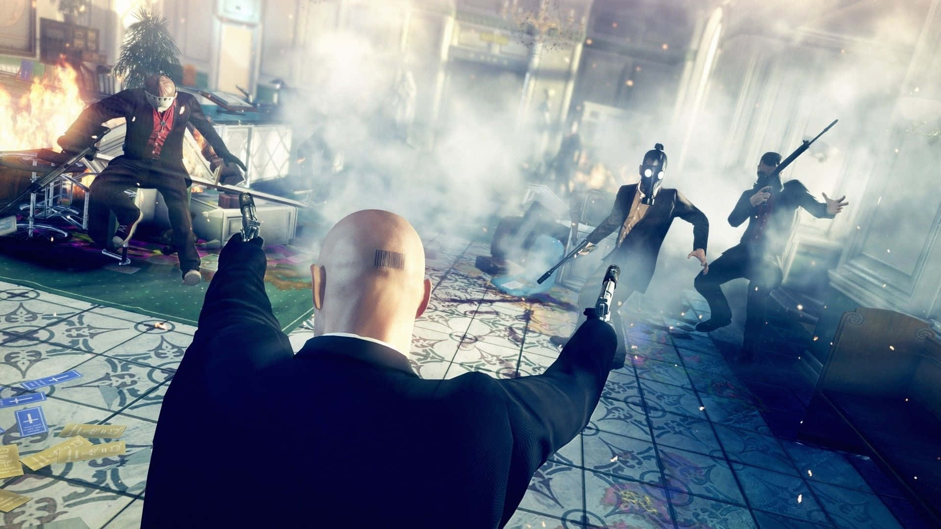 Professional Assassin Agent 47 in Hitman Absolution