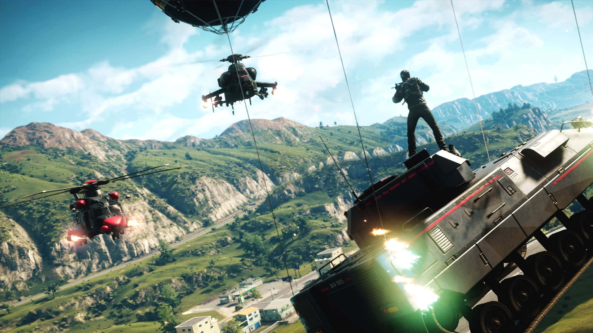 1920x1080 Just Cause 4 Background Green Mountains