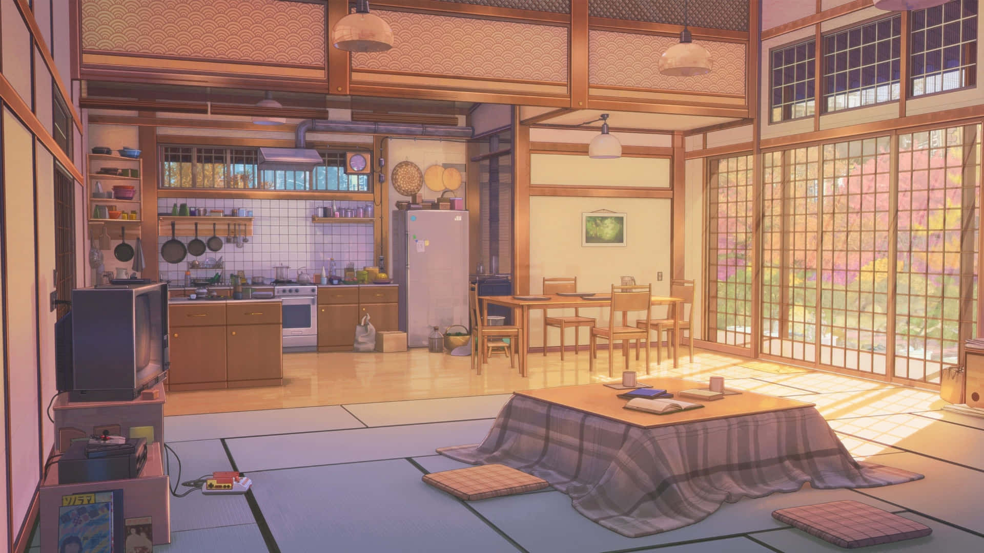 1920x1080hintergrundbild: Japanischer Stil In Der Küche