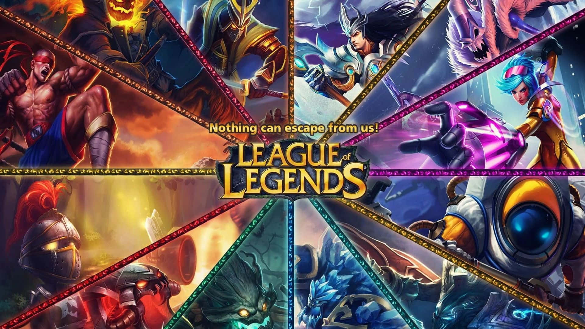 Behärskafältet: 1920x1080 League Of Legends