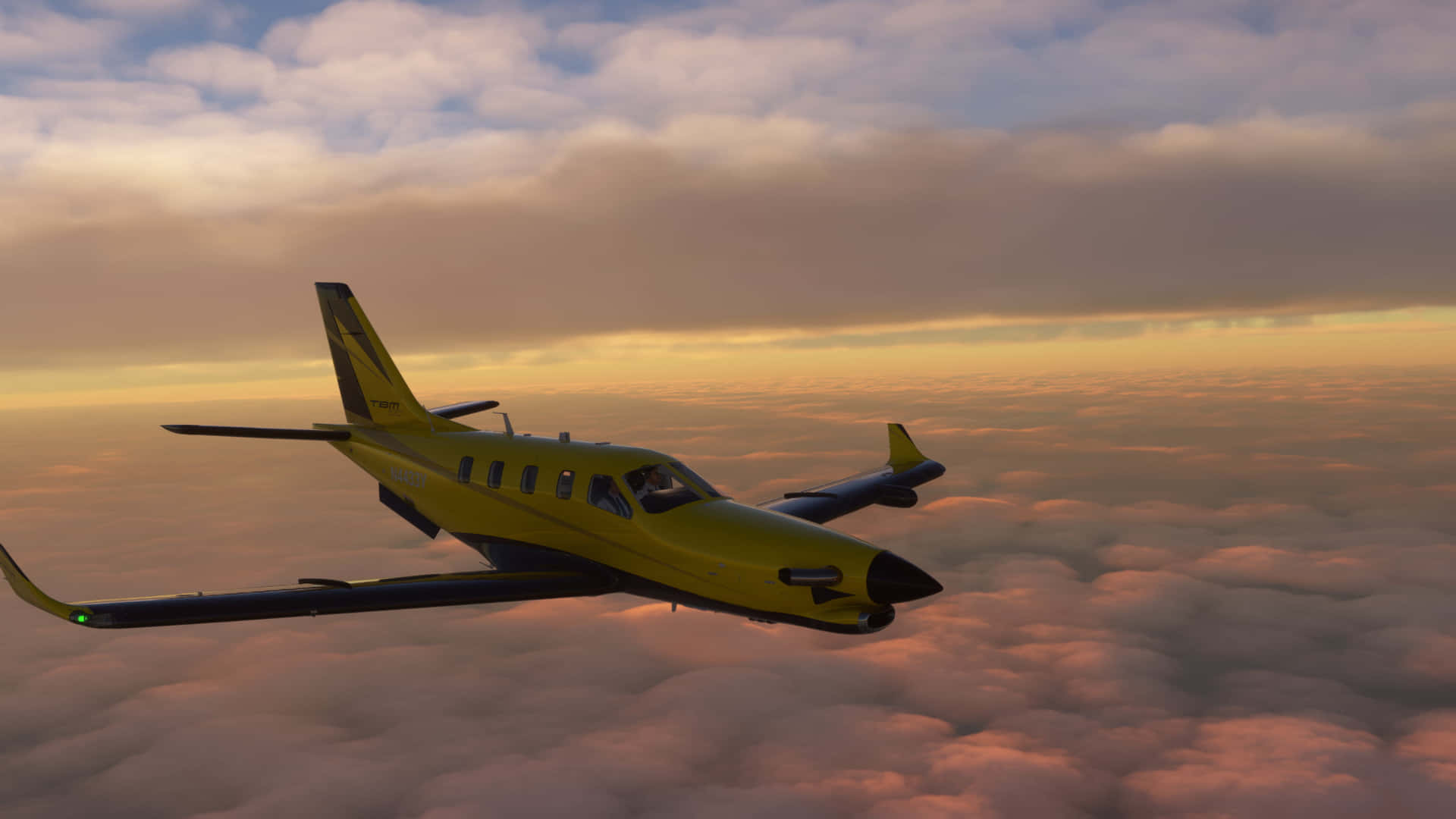 Erlebensie Ihr Nächstes Abenteuer In Microsoft Flight Simulator